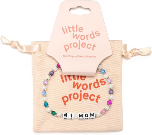 Besties Bracelet, The Original Word Bracelet, Made with Colorful Beads and Plated Brass Hardware, Handcrafted Design & Positive Message, Size XS in Kuwait