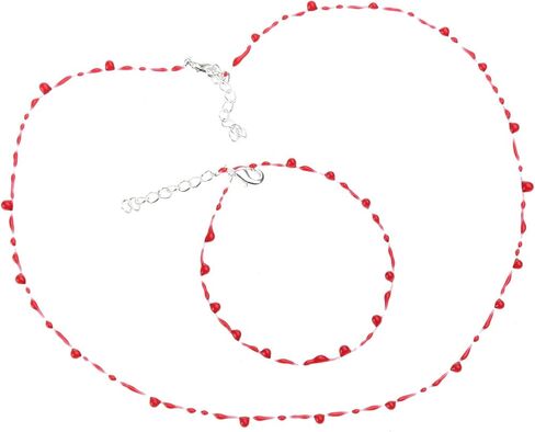 NUEAYMS Vintage Fashion Novel Blood Drop Bracelet Hip Hop Punk Crossed Open Bracelet Necklace Banquet Jewelry Accessories in Kuwait