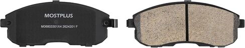 MOSTPLUS Front Vented Disc Brake Rotors+Ceramic Brake Pad Compatible for 2007-2012 Nissan Sentra Versa / 2009-2014 Cube Brake Rotors Pads Kit 11.02" in Saudi Arabia