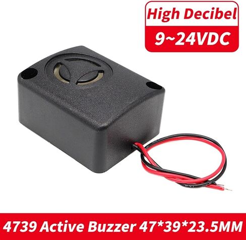Anti-Theft Car Burglar Alarm 3V 5V 12V 24V 120dB Active High Decibel Buzzer Safe Box Burglar Alarm Accessories QSI-4840 in Saudi Arabia