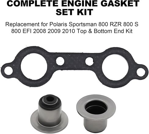UOIENRT 5247359 80mm Top End Engine Gasket Set Kit Replacement for Polaris Sportsman 800 RZR 800 S 800 EFI 2010 2009 2008, 5247360 5411895 5412632 5412836 in Saudi Arabia
