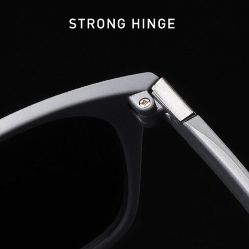 Polarized Sunglasses for Men Women - UV400 Protection Lightweight Retro Driving Fishing Glasses in Saudi Arabia