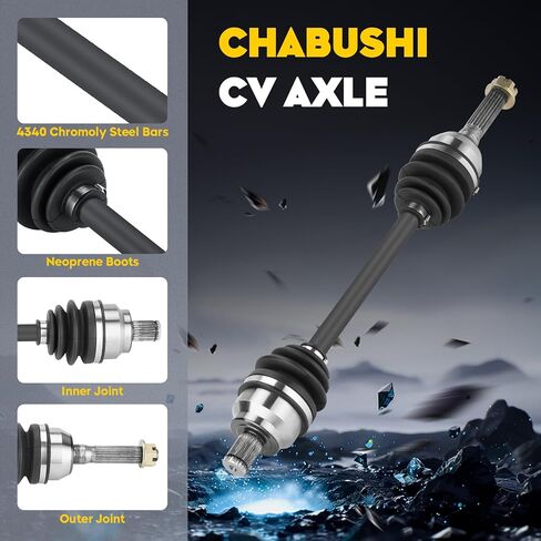Front Rear CV Axle Drive Shaft & Bearings for Polaris Sportsman 450 570 X2 Touring Premium Forest 2015 2016 2017 2018 2019 2020 2021 Replacement for 1332931 1333275 ATV in Saudi Arabia