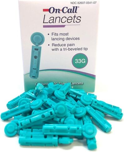 On Call Twist Off Lancets, 33 Gauge, 100 Lancets in Saudi Arabia