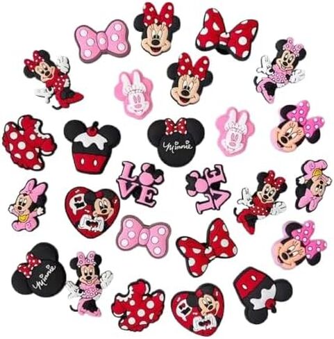 12PCS Cute Cartoon Shoe Charms for Clogs & Sandals, Fun Resin Accessories for Women & Girls in Saudi Arabia