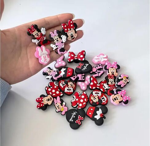 12PCS Cute Cartoon Shoe Charms for Clogs & Sandals, Fun Resin Accessories for Women & Girls in Saudi Arabia