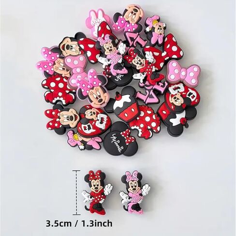 12PCS Cute Cartoon Shoe Charms for Clogs & Sandals, Fun Resin Accessories for Women & Girls in Saudi Arabia