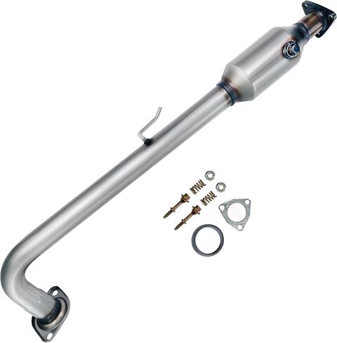 Rear Catalytic Converter Compatible With Honda Civic DX 2001-2005 1.7L L4(OEM Replacement Parts) in Kuwait
