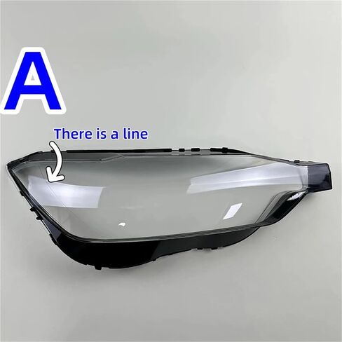متوافق مع فولفو XC60 2018 2019 2020 2021 2022 سيارة عدسة المصباح الأمامي غطاء كشافات عاكس الضوء الجبهة غطاء خفيف قذيفة (اليسار واليمين-B) in Saudi Arabia
