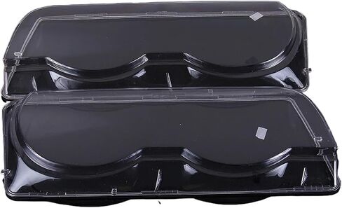 زوج غطاء المصباح كشافات غطاء للعدسات استبدال متوافق لسيارات BMW 7-Series E38 728i 730i 735i 740i 2000 2001 كشافات غطاء عاكس الضوء in Saudi Arabia