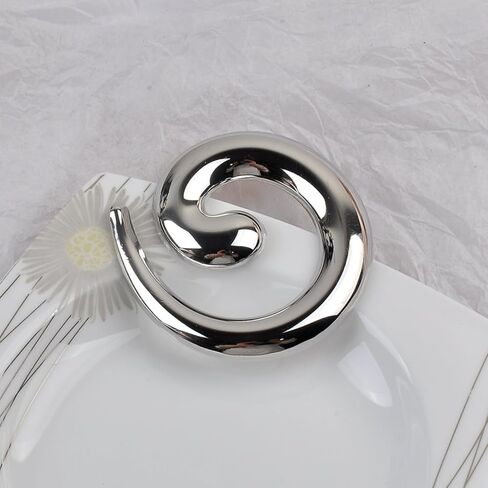 Spiral Brooch for Women Gold Chunky Swirl Pin Silver Spiral Statement Brooches Minimalist Brooches Pins Fashion Statement Jewelry Accessories in Saudi Arabia