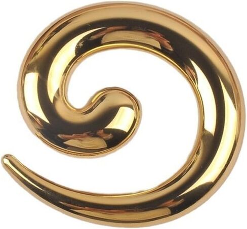 Spiral Brooch for Women Gold Chunky Swirl Pin Silver Spiral Statement Brooches Minimalist Brooches Pins Fashion Statement Jewelry Accessories in Saudi Arabia