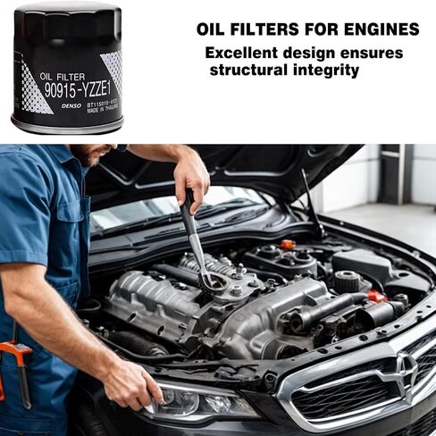 Genuine Automotive Replacement Oil Filter for My Car 90915-YZZN1 / 90915-YZZF2/90915-YYZD3 /3 PACK Compatible with Toyota/Lexus/Scion in Saudi Arabia
