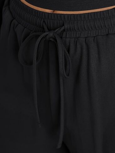 Trendy Queen Women 2 Piece Matching Lounge Sets Clothing Comfiest Wide Leg Pants 2025 Y2K Sweatsuits Fall Airport Outfit in Saudi Arabia
