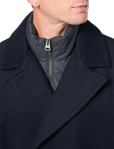 Levi's Men's Wool Classic Double-breasted Peacoat Jacket in Kuwait