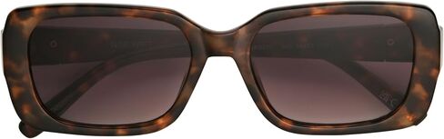 Nine West Women's Kaira Sunglasses Rectangle, Black, 55mm in Saudi Arabia
