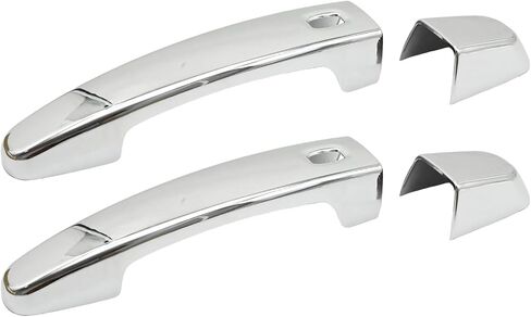 MDEOOSKY 2Pcs ABS Exterior Door Handle Cover, Chrome Outdoor Handle Trim Decor, Replacement for Chevrolet Camaro 2010-2015 in Saudi Arabia