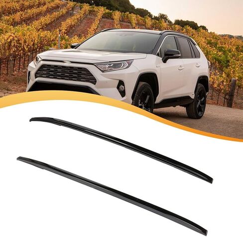 SCITOO Roof Rack Side Rails Fit for for Toyota RAV4 2019-2020,Cargo Carrier Kayak Rooftop Luggage Crossbar,Max Load 150LBS in Saudi Arabia