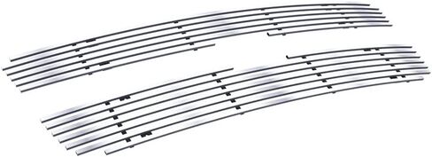 APS Compatible with Chevy Colorado 2004-2012 Main Upper Stainless Steel SS Black Billet Front Grill Grille Insert C65747H in Saudi Arabia