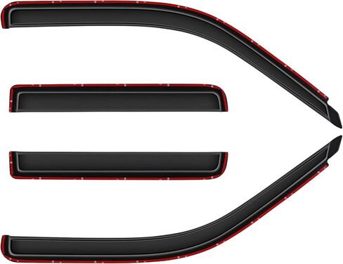 SCITOO Window Visors Rain Guards Compatible with 1991-2001 for Ford for Explorer Outside Mount Window Wind Deflectors 4pcs in Saudi Arabia