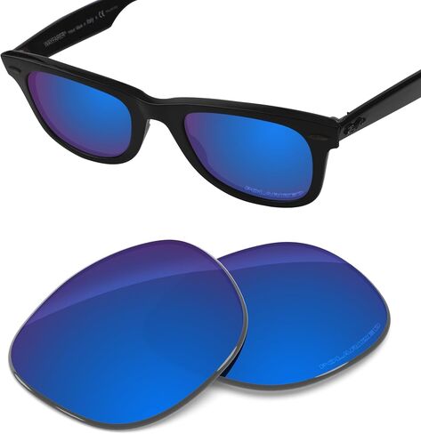 Performance Replacement Lenses Compatible with RayBan Wayfarer RB2140 54mm Polarized Etched in Saudi Arabia