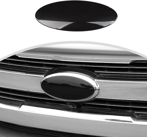 غطاء شعار الباب الخلفي من CheroCar، غطاء تزيين شارة خلفية لشعار صندوق السيارة الخلفي لسيارة Ford F150 2009-2023 (أسود مدخن) in Saudi Arabia