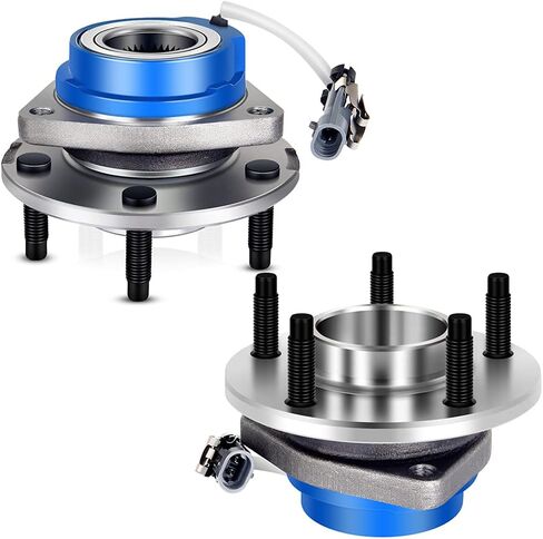 SCITOO Wheel Hub Bearing 513121 for Buick Century Regal, for Chevrolet Impala, for Pontiac Grand Prix, for Cadillac DTS Wheel Bearing Assembly Front/Rear 5 Bolts W/ABS in Saudi Arabia