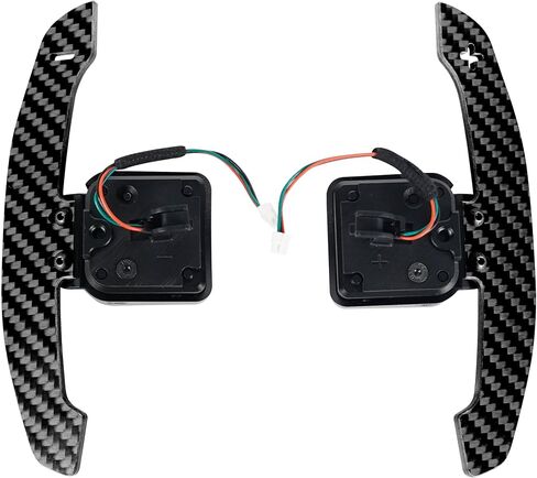 For Audi Magnetic Steering Wheel Paddle Shifter to B9 Series A1 A2 A3 A4 A5 A8 Q2 Q3 Q4 Q5 Q7 Q8 S1 S2 S3 S4 S5 SQ5 SQ7 SQ8 RS1 RS2 RS3 RS4 RS5 RSQ5 Carbon Fiber Paddle Shifter in Saudi Arabia