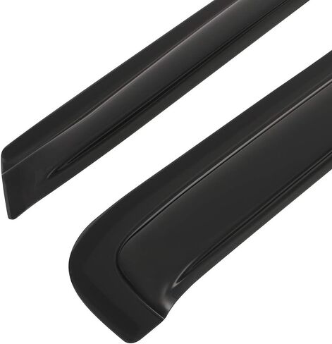 SCITOO Outside Mount Window Visor Deflector Rain Guard Dark Smoke, 4 Pcs Set Fit for 1999-2000 for Cadillac Escalade in Saudi Arabia
