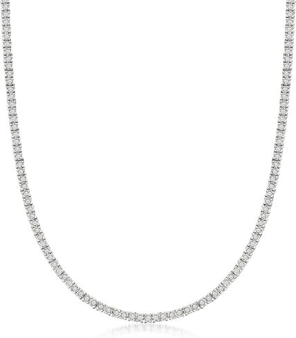 Ross-Simons 3.00 CT. T.W. ألوان قلادة تنس الماس I-J Clarity i3 in Kuwait