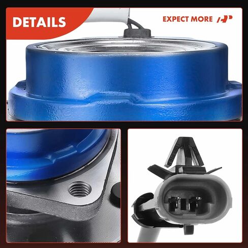 A-Premium 2 × محمل العجلة الأمامية ومجموعة المحور مع ABS و6 عروات متوافقة مع كاديلاك SRX 2004-2009، الدفع الرباعي فقط in Saudi Arabia