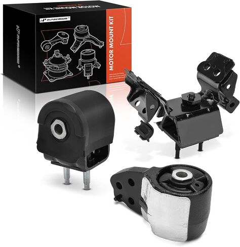 مجموعة حامل محرك المحرك وناقل الحركة A-Premium المكونة من 3 قطع متوافقة مع Ford F-150 2011-2016/2018-2023، Expedition 2015-2017 وLincoln Navigator 2015-2017، 3.5L 3.7L، 4WD، ناقل حركة أوتوماتيكي in Saudi Arabia