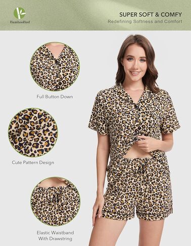 Women's Pajamas Set Family Matching Pj Short Sleeve Tops Shorts Pjs Button Down Sleepwear in Saudi Arabia