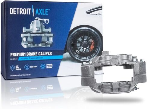 Detroit Axle - Front Right Brake Caliper for 2015-2020 Chevrolet Colorado GMC Canyon Disc Brake Caliper 2016 2017 2018 2019 Replacement Passenger Side Brake Caliper Assembly in Saudi Arabia