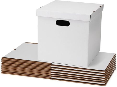 Schliersee 7x5x5 Shipping Boxes Set of 25, Brown Kraft Corrugated Cardboard Boxes Mailers for Packaging(17.8x15.4x12.7 cm) in Kuwait