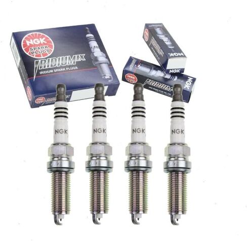 4 pc NGK Iridium IX Spark Plugs compatible with Nissan Frontier 2.5L L4 2005-2019 in Saudi Arabia