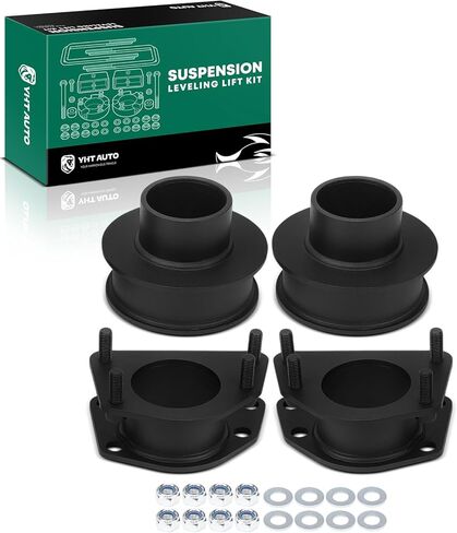 YHTAUTO 2.5 Inch Front & 2 Inch Rear Leveling Lift Kit Compatible with Jeep Liberty KK Series 2008-2012, Steel Strut Spacers & Spring Spacers w/Hardware Kit Set of 4 in Saudi Arabia
