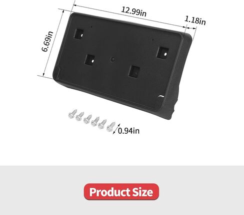 Jimen for Grand Cherokee License Plate Frame, Front Plate Mount Tag Holder Bracket Fit for Jeep Grand Cherokee 2017-2023 in Saudi Arabia