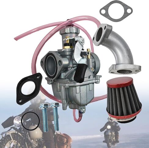 26mm VM22 PZ26 Carburetor Replacement for 110cc 125cc 140cc SSR CRF Sunl Taotao Pit bike Carb with Air Filter Intake in Saudi Arabia