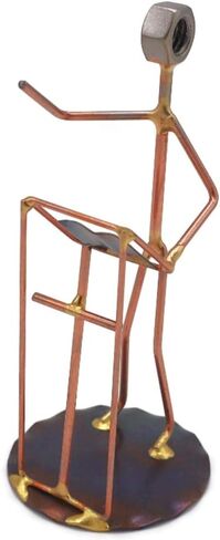 تمثال فني معدني مصنوع يدويًا من واعظ، ملحقات مكتبية، كأس، هدية رئيس، ديكور مكتب، احترافي للأعمال، خطب in Kuwait