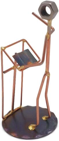 تمثال فني معدني مصنوع يدويًا من واعظ، ملحقات مكتبية، كأس، هدية رئيس، ديكور مكتب، احترافي للأعمال، خطب in Kuwait