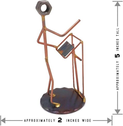 تمثال فني معدني مصنوع يدويًا من واعظ، ملحقات مكتبية، كأس، هدية رئيس، ديكور مكتب، احترافي للأعمال، خطب in Kuwait