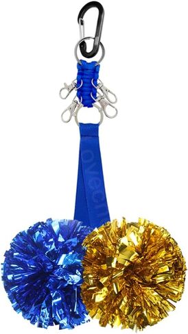 Lovecheer 2PCS Pom Pom Holder for Backpack Cheer Bow Holder Protect Cheer Poms Adjustable Holder Perfect Cheerleaders Sports Gifts(No Pom Poms) in Saudi Arabia