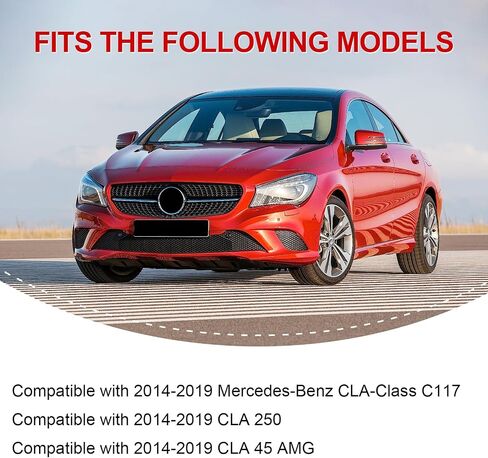 Real Carbon Fiber Rear Spoiler Wing Compatible with 2014-2019 Mercedes-Benz CLA-Class C117, Trunk Spoiler for CLA 250 CLA 45 AMG in Saudi Arabia