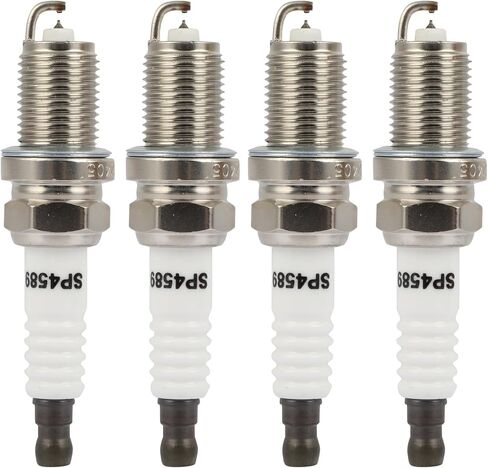 ECCPP البلاتين إيريديوم شمعات الإشعال 4589 لتويوتا كامري، RAV4، كورولا، هايلاندر، ماتريكس وسيون tC، xB ولكزس HS250h ومازدا مياتا وبونتياك فيبي ودايو لانوس ولوتس حزمة من 4 in Saudi Arabia