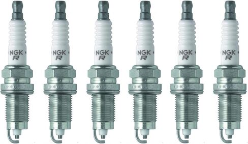 NGK Set of 6 V-Power Spark Plugs For Dodge Jeep Chrysler American Motors L6 V6 in Saudi Arabia
