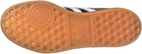 حذاء رياضي نسائي هامبورغ برباط من adidas - كاجوال - أسود - مقاس 8 M in Saudi Arabia