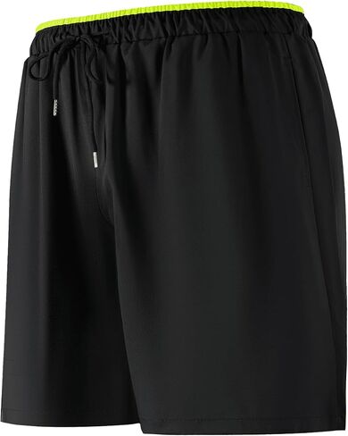 Men's Lightweight Athletic Shorts Elastic Waist with Pockets for Gym in Saudi Arabia