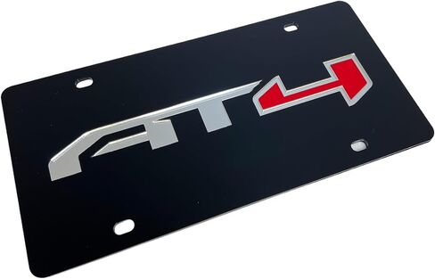 Eurosport Daytona- Compatible/Replacement for -, GMC AT4 Lazer-Tag, Acrylic License Plate in Saudi Arabia