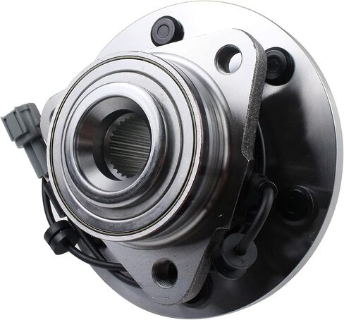 PAROD Pair of 2 Front 515125 4WD Wheel Hub Bearing Assembly Fit for 2008-2010 Infiniti QX56, 2008-2012 Nissan Armada, Titan 6Lugs w/ABS in Saudi Arabia